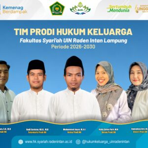 Tim Prodi Hukum Keluarga Fakultas Syari’ah UIN Raden Intan Lampung