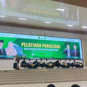 Prodi Hukum Keluarga UIN Raden Intan Perkuat Kompetensi Mahasiswa Lewat Pelatihan Paralegal Bersama APSI